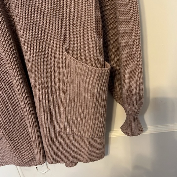 Blue Blush half button cardigan - Picture 2 of 3